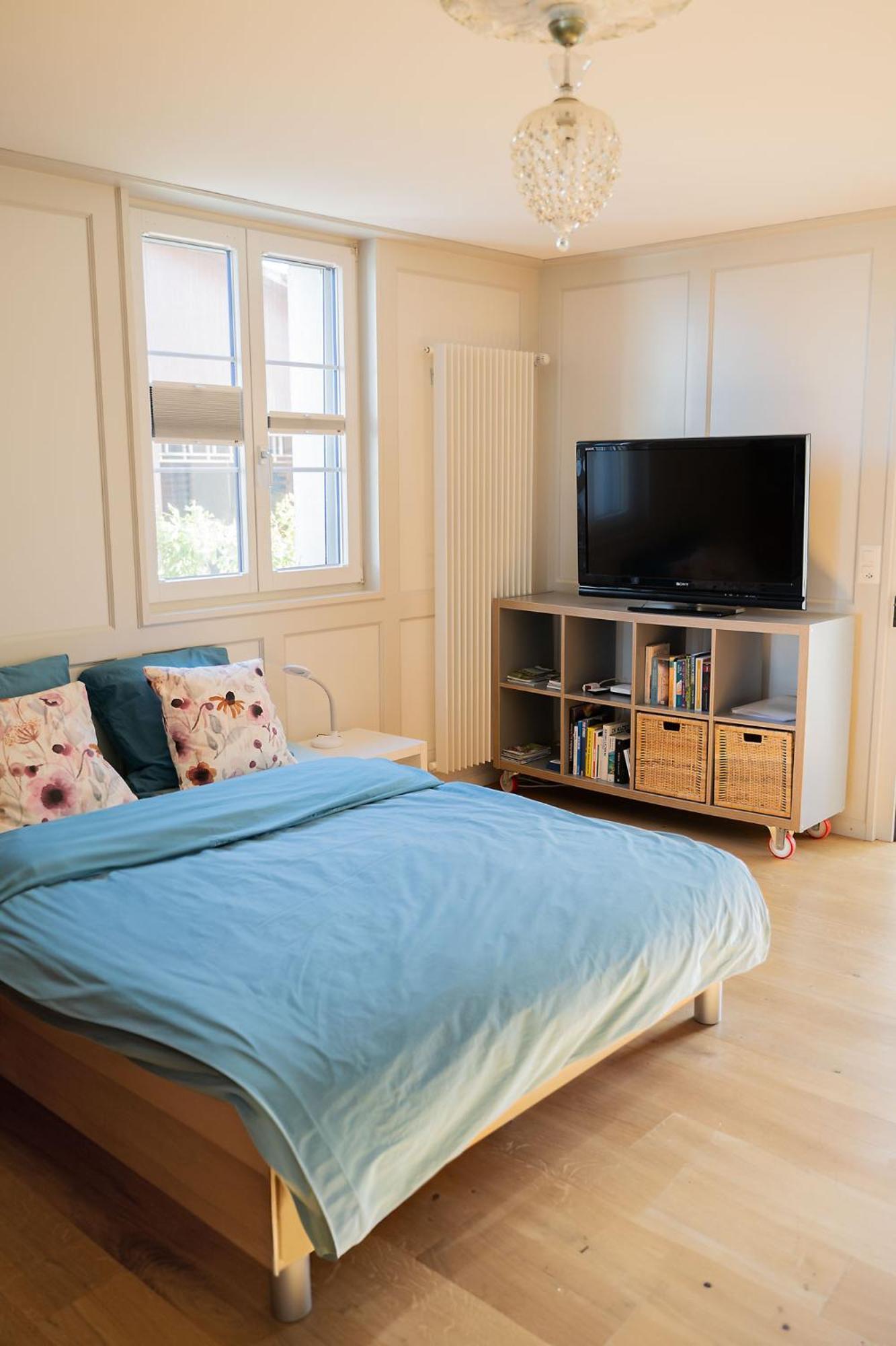Seesicht Und Charmante Wohnung Bei Hanni Und Ueli Bottighofen Exterior foto